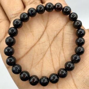 Fireworks Garnet Crystal Bracelet 8mm